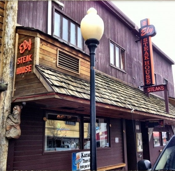 216 E. Sheridan Street, Ely Minnesota — home of the Ely Steak House